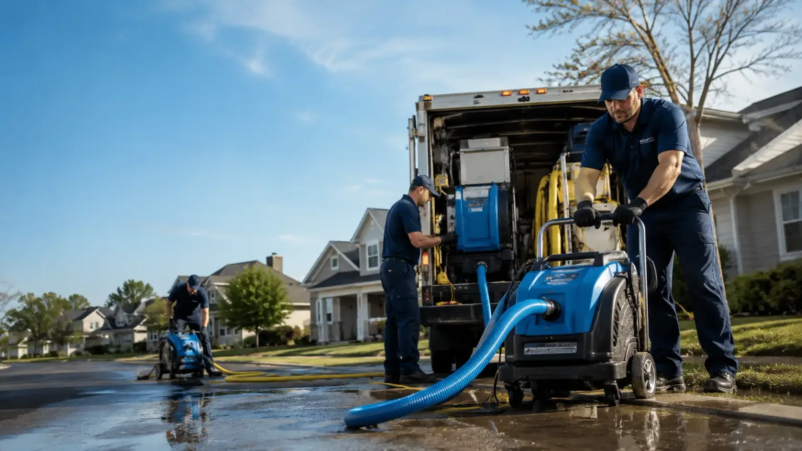 Flood Damage Cleanup in Hill Afb, UT